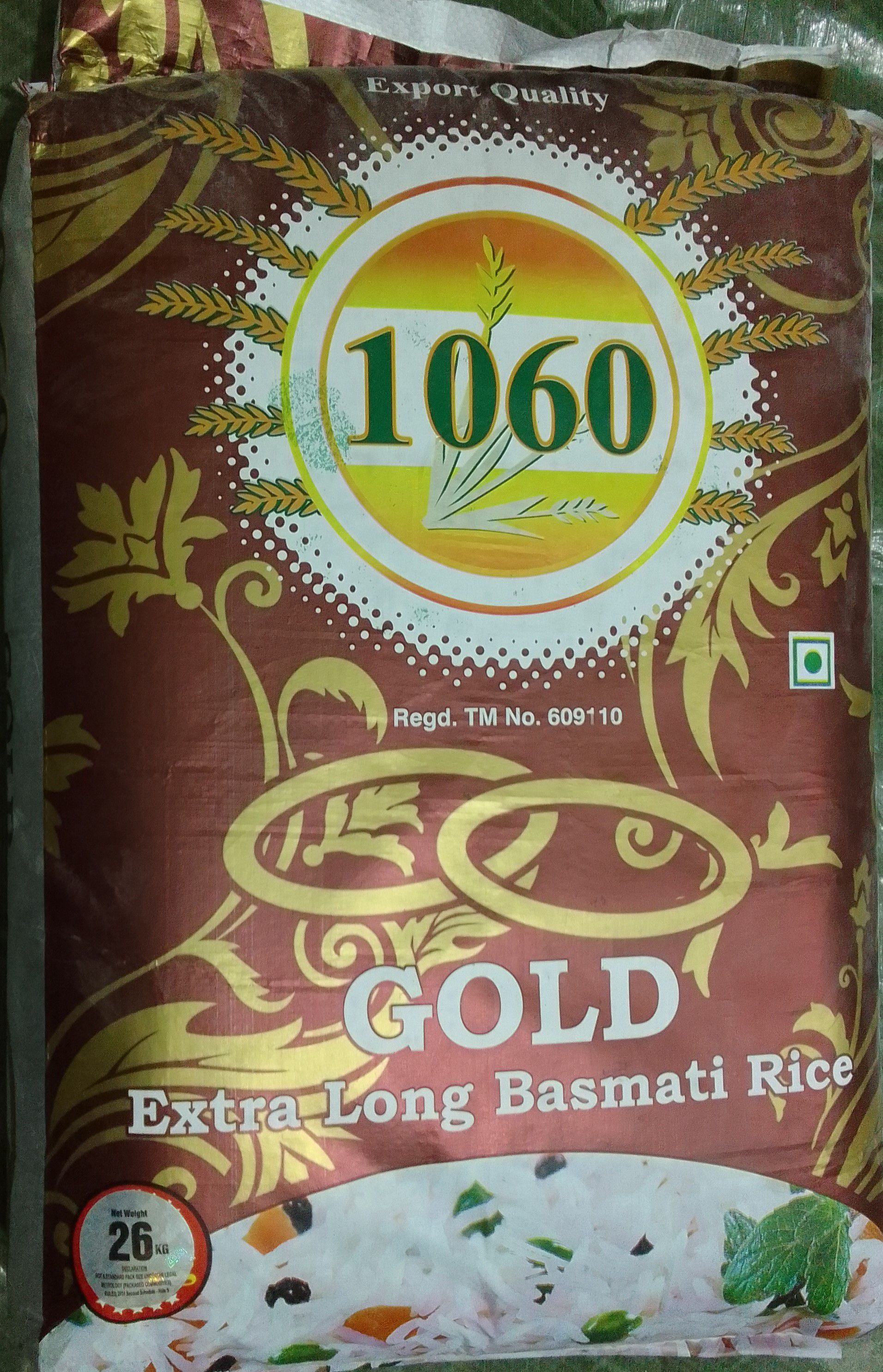 BASMATI HARYALI 30KG